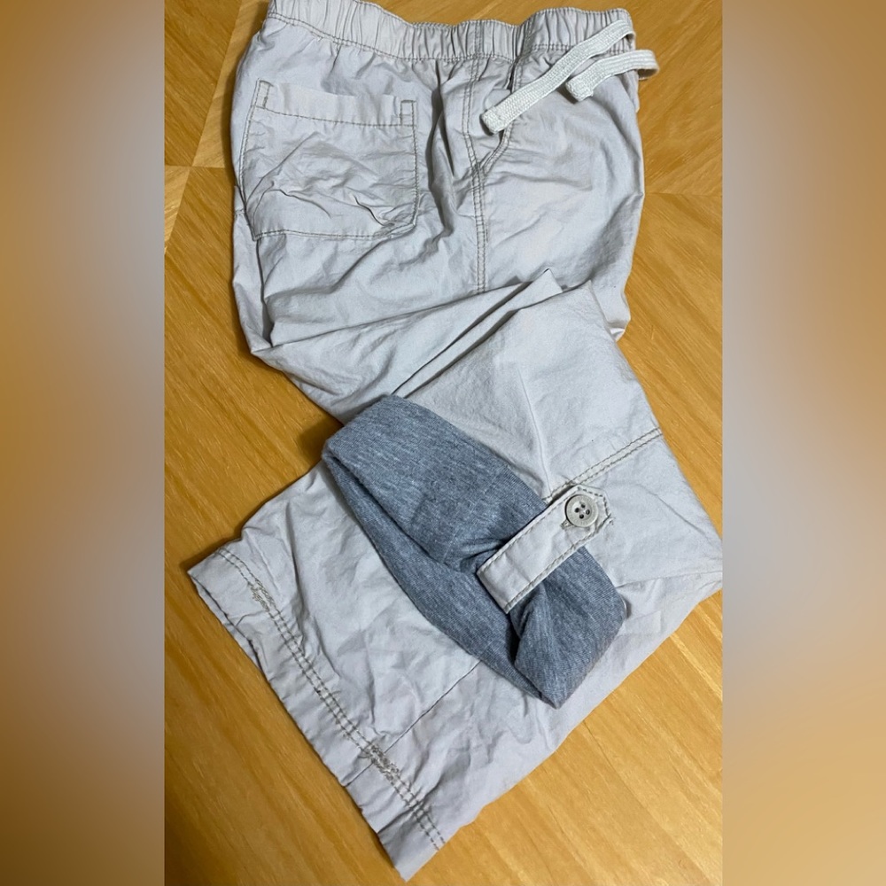 Boy’s OLD NAVY Lined Roll Cuff Pant (khaki Navy) 5 Size